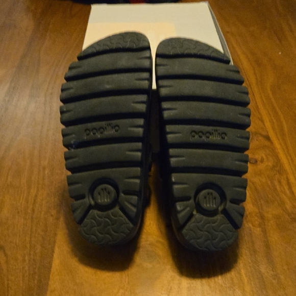 Birkenstock Boston Pap Chunky Black Clogs - Picture 5 of 5